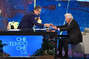 Richard Gere Attends The Che Tempo Che Fa TV Show - MIlan