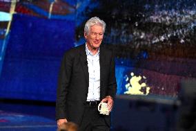 Richard Gere Attends The Che Tempo Che Fa TV Show - MIlan