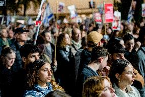 Families Of Hostages Rally - Tel Aviv