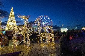 Christmas Decorations in Valletta, Malta