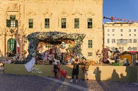 Christmas Atmosphere in Valletta, Malta