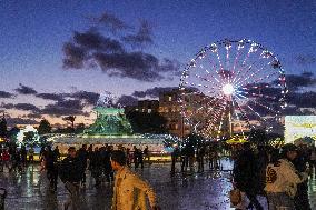 Christmas Decorations in Valletta, Malta