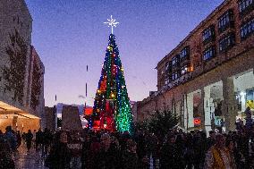 Christmas Decorations in Valletta, Malta