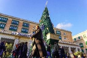 Christmas Atmosphere in Valletta, Malta