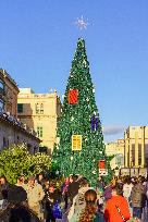 Christmas Atmosphere in Valletta, Malta