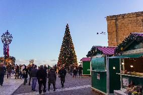 Christmas Atmosphere in Valletta, Malta