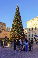 Christmas Atmosphere in Valletta, Malta