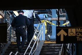 Woman Dead After Being Lit On Fire By Man As She Slept On An F MTA Subway Train In Coney Island Section Of Brooklyn New York