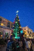 Christmas Atmosphere in Valletta, Malta