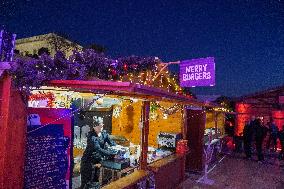 Christmas Atmosphere in Valletta, Malta