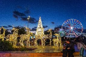 Christmas Atmosphere in Valletta, Malta