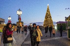 Christmas Atmosphere in Valletta, Malta