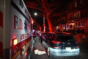 One Woman Dead And A 15-year-old Girl Injured In A Domestic Stabbing At 942 East 81st Street In The Canarsie Section Of Brooklyn