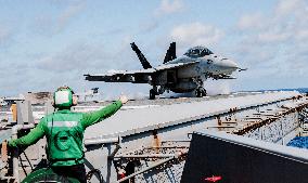 US Navy Shoots Down Its Own F/A-18 In Red Sea Fight