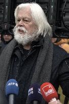 Paul Watson Celebrates Freedom With Supporters - Paris