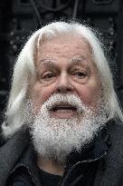 Paul Watson Celebrates Freedom With Supporters - Paris