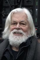 Paul Watson Celebrates Freedom With Supporters - Paris