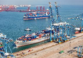 Shandong Port Qingdao Port Fully Automated Wharf