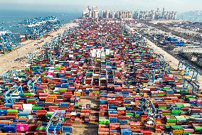 Shandong Port Qingdao Port Fully Automated Wharf