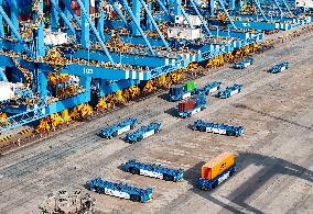 Shandong Port Qingdao Port Fully Automated Wharf