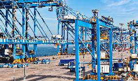 Shandong Port Qingdao Port Fully Automated Wharf