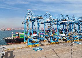 Shandong Port Qingdao Port Fully Automated Wharf