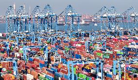 Shandong Port Qingdao Port Fully Automated Wharf