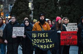 Pro-POW rally in Lviv