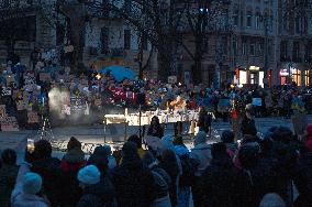 Pro-POW rally in Lviv