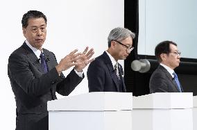 Nissan, Honda, Mitsubishi automakers' joint press conference