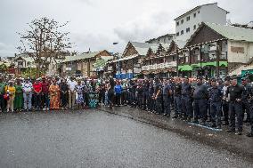 Mayotte Minute Of Silence - Mamoudzou