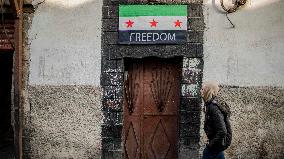 Syrian Christians At Marmieh Church - Damascus