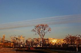 Strange Band Cloud in Qingdao