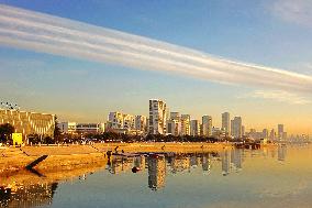 Strange Band Cloud in Qingdao