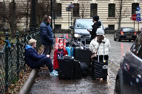 Daily Life And Economy In Krakow Before Christmas