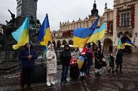 Daily Life And Economy In Krakow Before Christmas