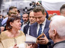 Presidential Candidate Rafal Trzaskowski Campaign Rally In Pabianice - Poland