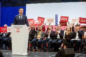 Presidential Candidate Rafal Trzaskowski Campaign Rally In Pabianice - Poland