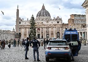 Jubilee 2025 -  Security Forces Around The Vatican - Rome