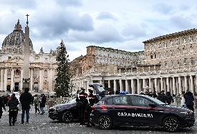 Jubilee 2025 -  Security Forces Around The Vatican - Rome