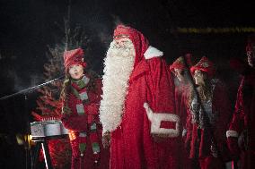 Father Christmas in Lapland