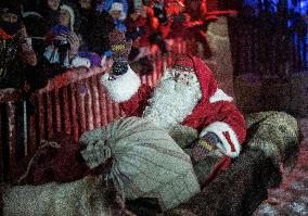 Father Christmas in Lapland