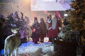 Father Christmas in Lapland