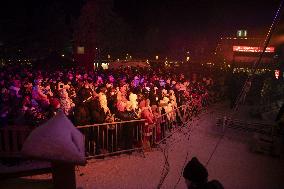 Father Christmas in Lapland