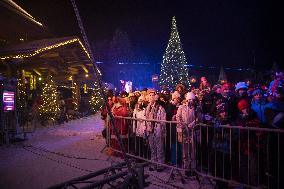 Father Christmas in Lapland