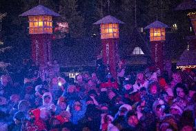 Father Christmas in Lapland