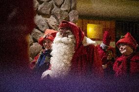 Father Christmas in Lapland