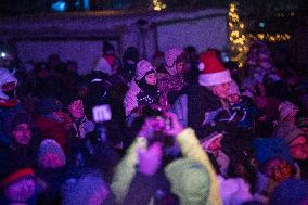 Father Christmas in Lapland