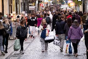 Daily Life In Athens, Greece