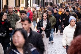 Daily Life In Athens, Greece